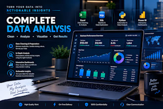perform comprehensive data analysis and deliver actionable business insights