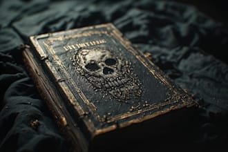 design a premium horror book cover