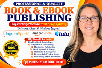 publish book om amazon kindle KDP, ebook publishing, paperback setup