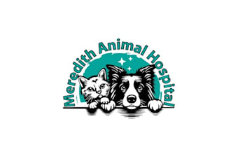 made veterinary practice logo for community animal hospital