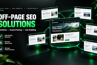 do guest posting and link building