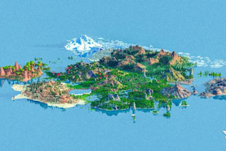 create custom minecraft maps, builds and worldpainter worlds
