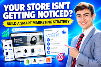 create an ecommerce marketing strategy for your online store