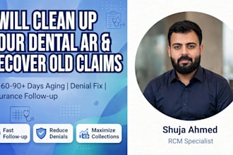 do dental ar follow up denied claims recovery and old ar cleanup