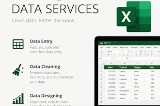 data entry, data cleaning and data designing
