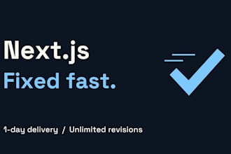 fix bugs in your nextjs react or typescript application