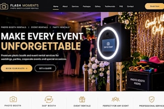 design wix dj site wix wedding dj website wix event entertainment website