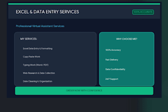 do dataentry, copypaste, webresearch, excel data