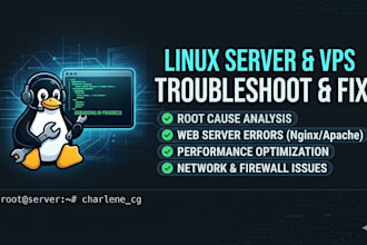 troubleshoot and fix your linux server or vps issues