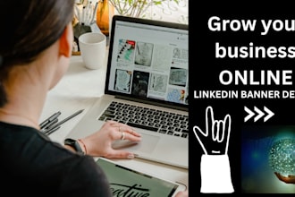 design a professional linkedin banner or header in 24 hours