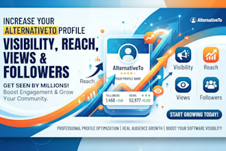 increase your alternativeto profile visibility reach views and followers