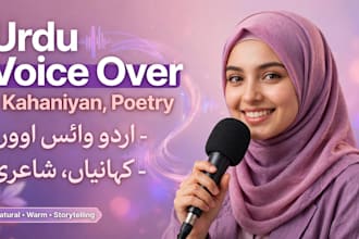 do peaceful female voice over
