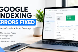 fix google search console index coverage and indexing errors