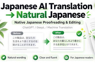 proofread and improve your japanese ai translation