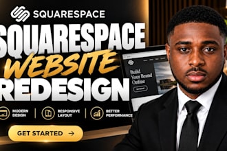 squarespace landing page website design landing page website redesign squarespac