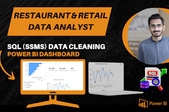 design a restaurant sales and menu analytics dashboard in power bi