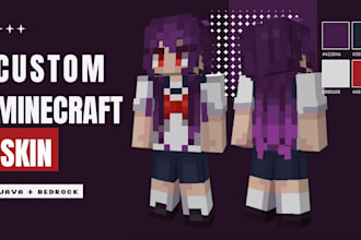 create a custom minecraft skin for you