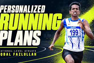 create a personalized running training plan for beginners