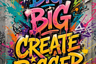 design attractive poster in canva
