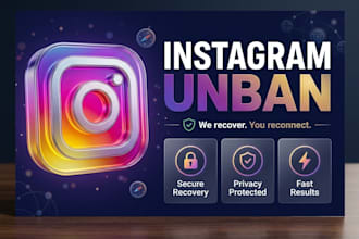 restore instagram page, ig profile unbanning issues