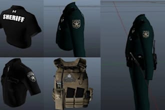 do fivem clothing eup mc kutties vests and chains for fivem roleplay servers