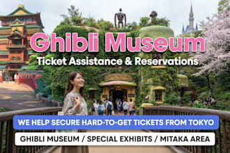 help you book ghibli museum tickets