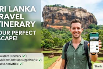 create a custom travel itinerary and trip planner