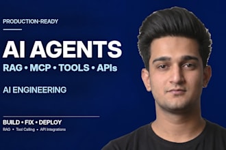 build production ready ai agents, rag chatbots and API integrations