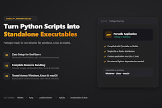 make your python project portable or distributable