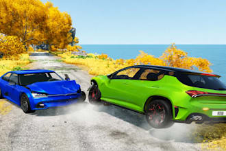 build realistic beamng maps, cars, and track mods