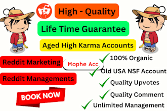 get reddit account,bulk account,high karma acc,10k comment karma,account manager