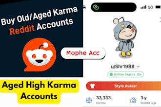 grow reddit karma,build account,warmup reddit page,20k karma,high comment karma