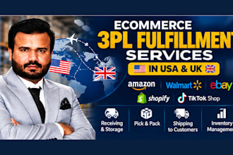 be your USA, UK 3pl and prep center for store fulfillment