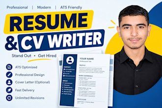 design, rewrite, edit or update your CV or resume
