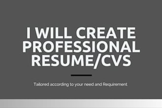 create professional ats friendly cvs