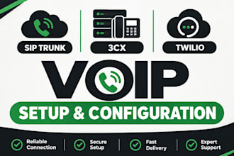 setup sip trunk 3cx and twilio voip system