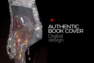 create an original book cover by combining ai compositions