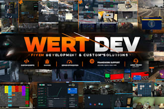 develop custom fivem scripts and systems for your server