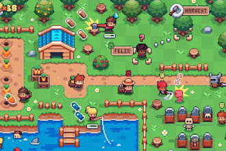 pixel art tileset tilemap top down tiles rpg maker game assets environment tiles