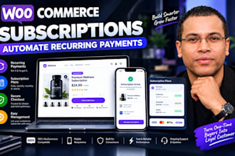 set up woocommerce subscription products and recurring payments