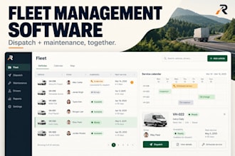 build fleet management software, truck dispatch app and gps tracking system
