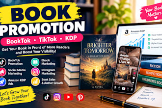 booktok promotion, book marketing, ebook marketing and amazon KDP ads