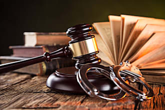 write content on criminology, criminal law, history, and criminal justice