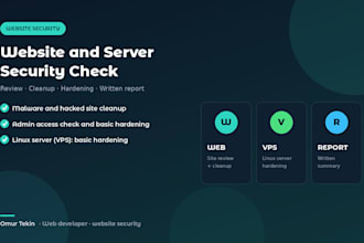 check your website security, remove malware and harden your site