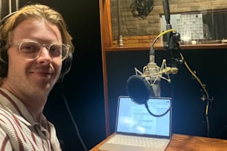record a professional australian male voice over