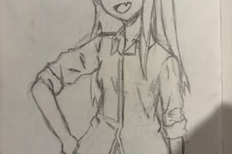 draw rough sketches for you