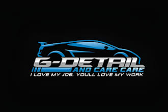 design a professional automotive, car detailing and auto service logo