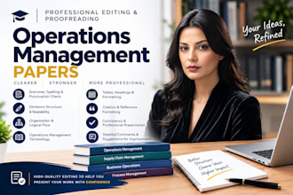 edit operations management papers