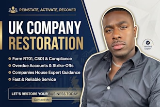 restore dissolved UK ltd company, rt01, cs01, court restoration