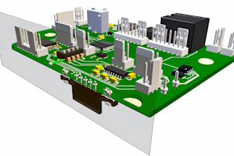 design robotics, drone and automation pcb with schematic and layout